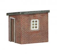 42-0025 Graham Farish Scenecraft Brick Lineside Hut